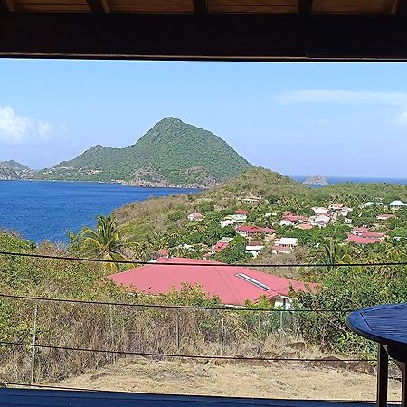 Ti Kaz Anoli Cottage En Bois Avec Vue Sur La Baie Terre-de-Bas Exterior foto